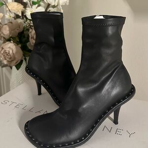 Stella McCartney Black Heeled Boots